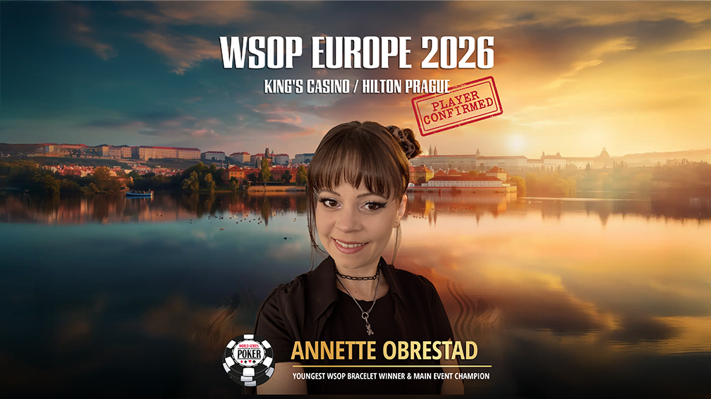 Annette Obrestad 重返 WSOP Europe 2026|撲克傳奇時隔 8 年強勢回歸布拉格