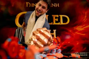 Marte Sandberg 于 GOP 金边站主赛事 D 组领跑筹码榜