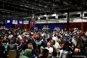 Khán giả tham dự giải đấu WSOP Europe 2026 Main Event với tổng giải thưởng hấp dẫn tại King's Casino Prague.