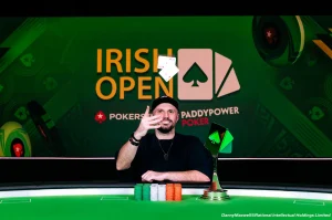 Giải đấu chính Irish Open 2026: Lễ trao chiến thắng cho nhà vô địch Narcis Nedelcu.