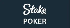 Stake Poker Review – 加密貨幣德州撲克平台標誌與品牌Logo