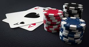 double barrel poker player stacking chips turn continuation bet strategy Texas Holdem analysis