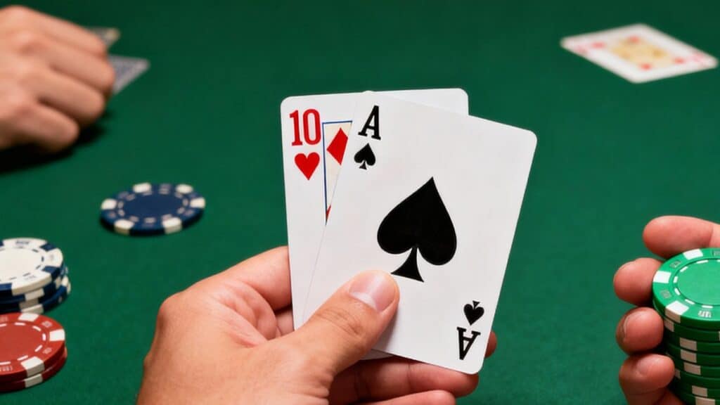 poker fold strategy decision when to fold strong hand Texas Holdem push fold scenario